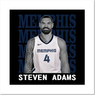 Memphis Grizzlies Steven Adams Posters and Art